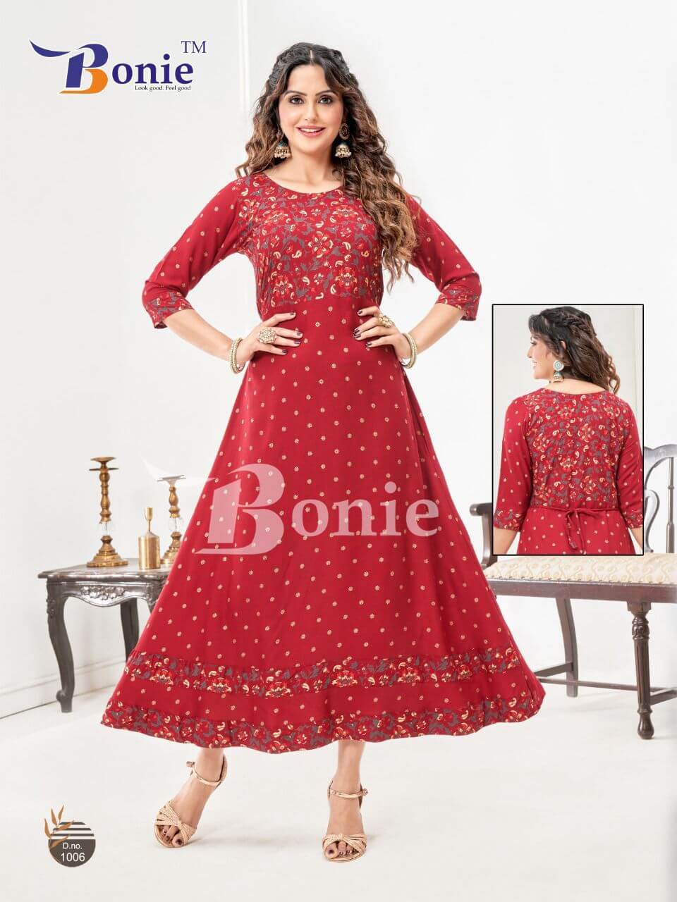 Bonie Shanaya Party Wear Gown Wholesale Catalog. Purchase Full Catalog of Party Wear Gown In Wholesale Price Online