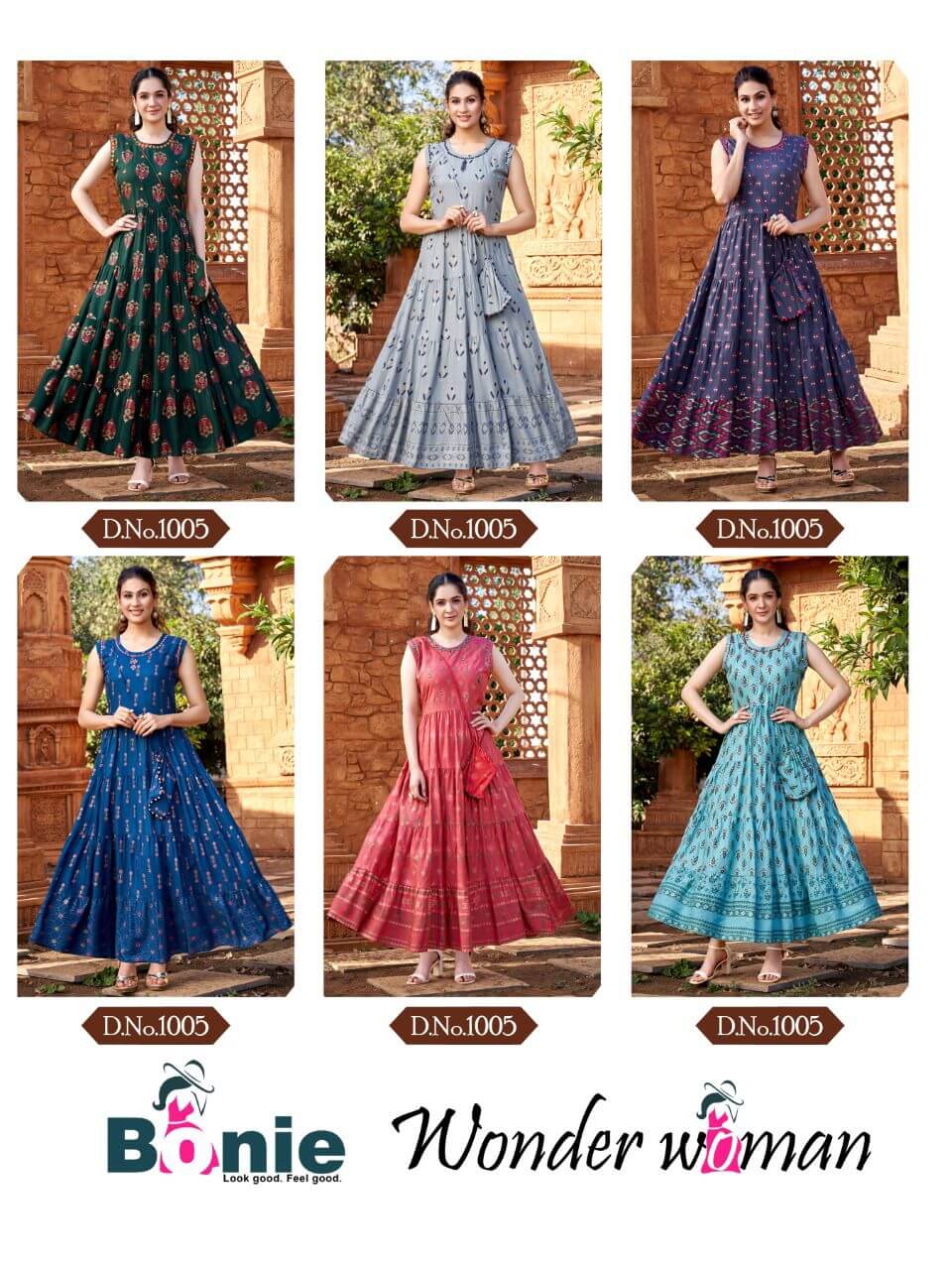 Bonie Wonder Woman Gowns Catalog in Wholesale Price, Purchase Full Catalog of Gowns In Wholesale Price Online