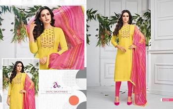 Dairy Milk Vol 28 16 Designs Chanderi Cotton Dress Materials Wholesale Unsttitched Catalogue