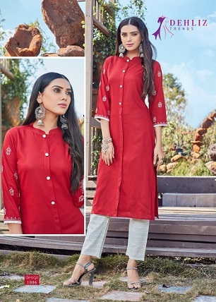 Dehliz Trends Evergreen Vol 3 Kurtis with Pant wholesale catalog