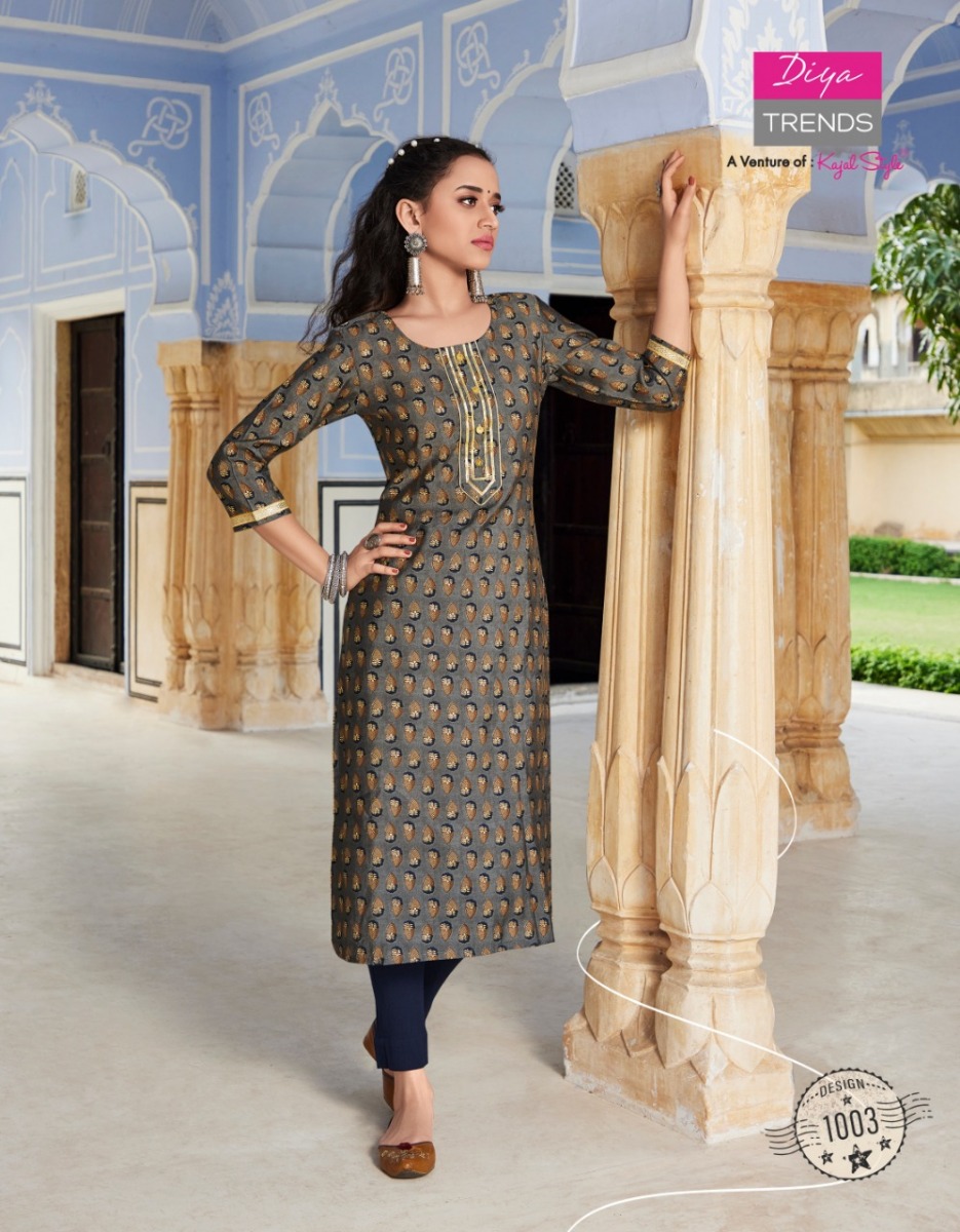 Diya Trends Blossom Vol 1 Kurti With Pant Catalog In Wholesale Price. Purchase Full Catalog of Diya Trends Blossom Vol 1 In Wholesale Price Online