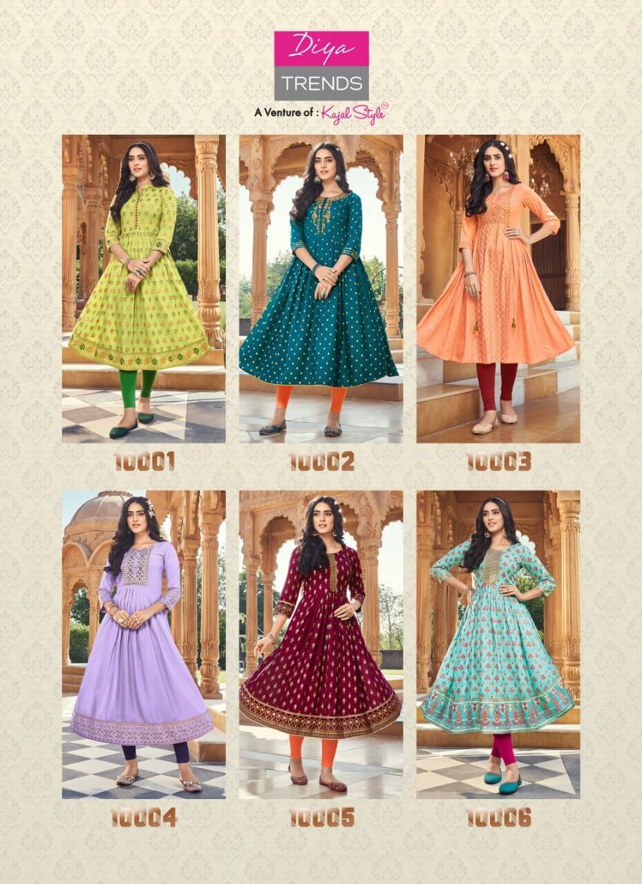 Diya Trends Ethnicity Vol 10 Gowns Catalog In Wholesale Price, Purchase Full Catalog of Diya Trends Ethnicity Vol 10 In Wholesale Price Online