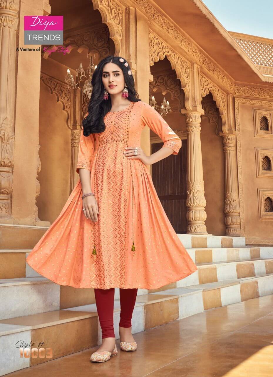 Diya Trends Ethnicity Vol 10 Gowns Catalog In Wholesale Price, Purchase Full Catalog of Diya Trends Ethnicity Vol 10 In Wholesale Price Online