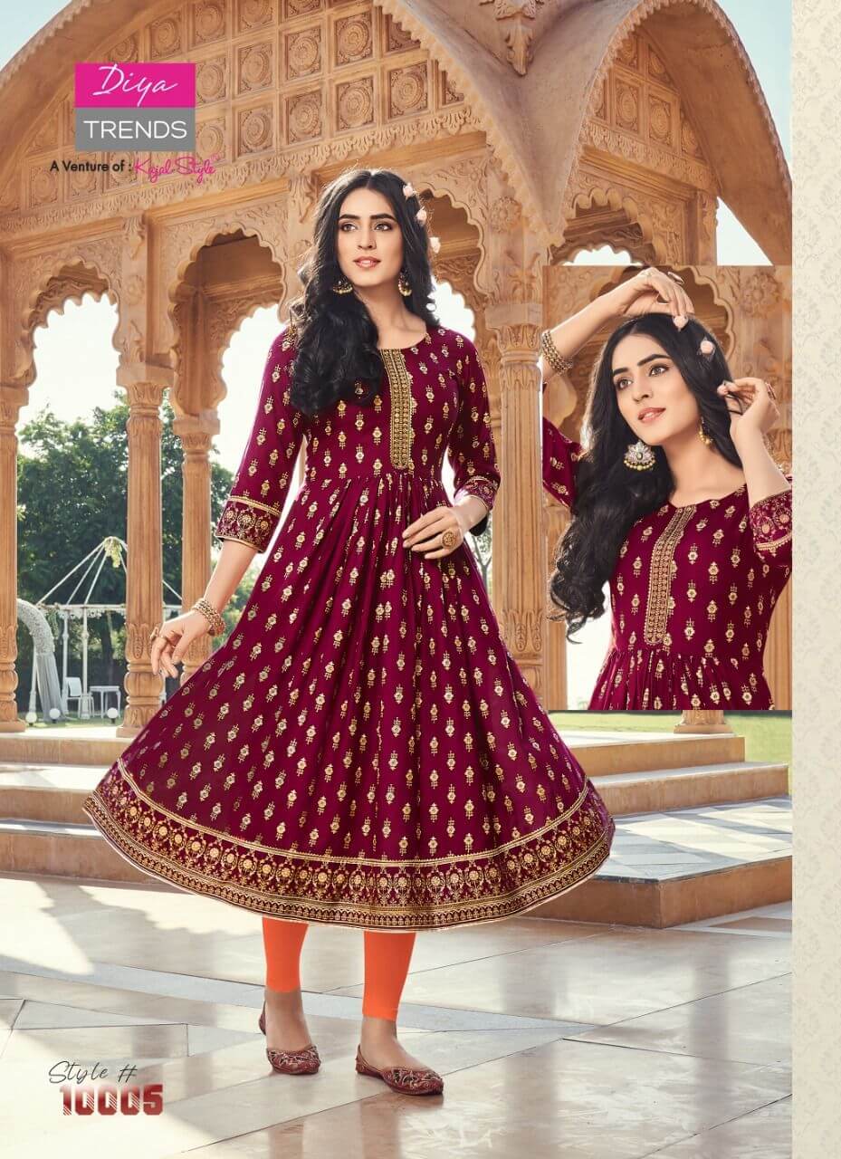 Diya Trends Ethnicity Vol 10 Gowns Catalog In Wholesale Price, Purchase Full Catalog of Diya Trends Ethnicity Vol 10 In Wholesale Price Online