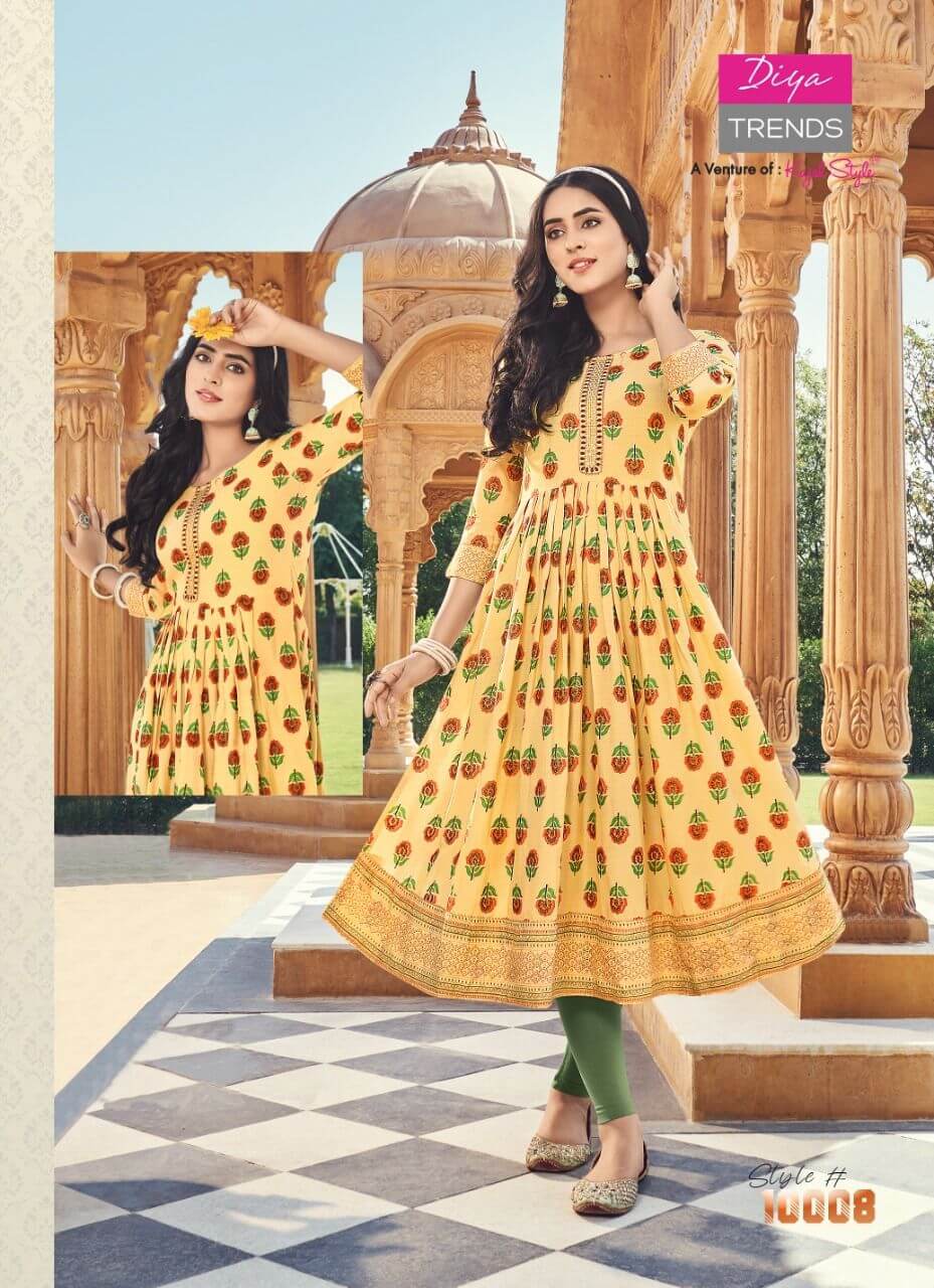 Diya Trends Ethnicity Vol 10 Gowns Catalog In Wholesale Price, Purchase Full Catalog of Diya Trends Ethnicity Vol 10 In Wholesale Price Online