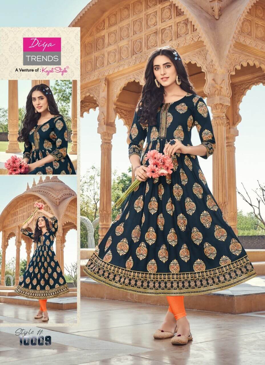 Diya Trends Ethnicity Vol 10 Gowns Catalog In Wholesale Price, Purchase Full Catalog of Diya Trends Ethnicity Vol 10 In Wholesale Price Online