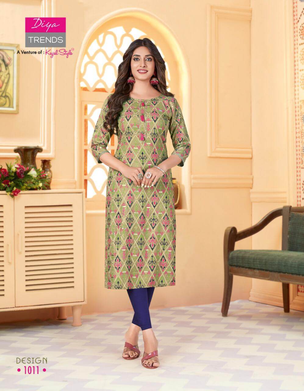 Diya Trends Garden City Vol 13 Kurtis Wholesale Catalog. Purchase Full Catalog of Kurtis In Wholesale Price Online