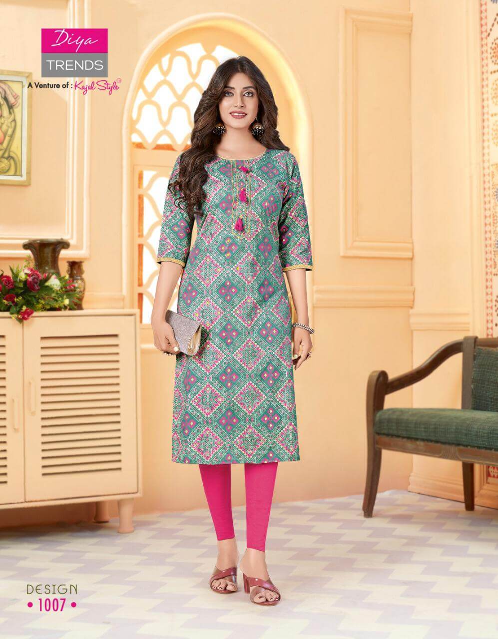 Diya Trends Garden City Vol 13 Kurtis Wholesale Catalog. Purchase Full Catalog of Kurtis In Wholesale Price Online