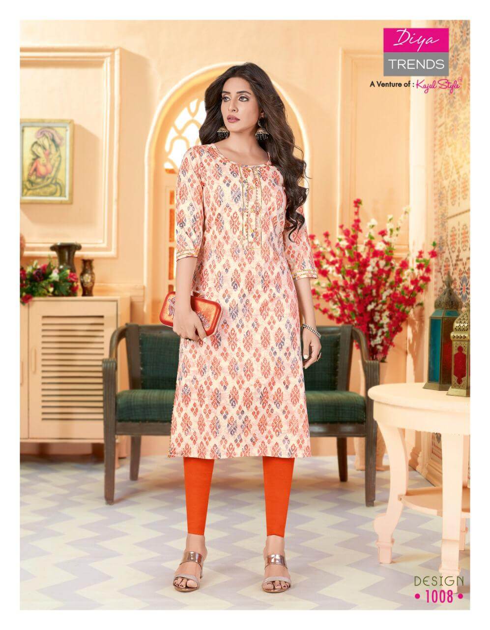 Diya Trends Garden City Vol 13 Kurtis Wholesale Catalog. Purchase Full Catalog of Kurtis In Wholesale Price Online