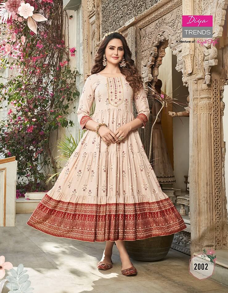 Diya Trends Groom Vol 2 Ladies Gown Catalog In Wholesale Price. Purchase Catalog of Diya Trends Vol 2 In WHolesale Price Online