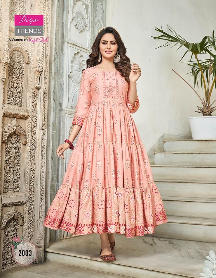 Diya Trends Groom Vol 2 Ladies Gown Catalog In Wholesale Price. Purchase Catalog of Diya Trends Vol 2 In WHolesale Price Online