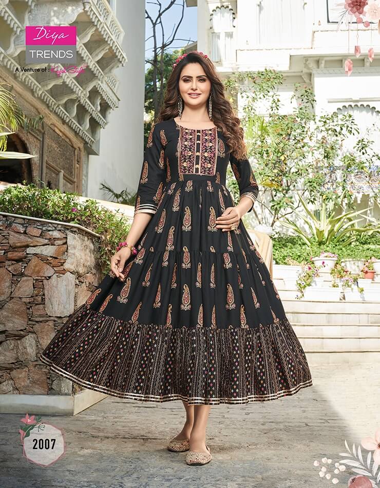 Diya Trends Groom Vol 2 Ladies Gown Catalog In Wholesale Price. Purchase Catalog of Diya Trends Vol 2 In WHolesale Price Online