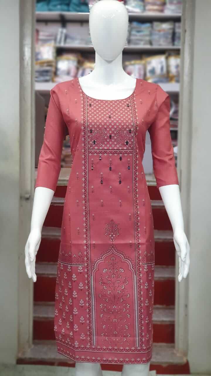 Ladies Formal Wear Kurtis Catalog In Wholesale Price. Purchase Full Catalog of M 1005 In Wholesale Price online