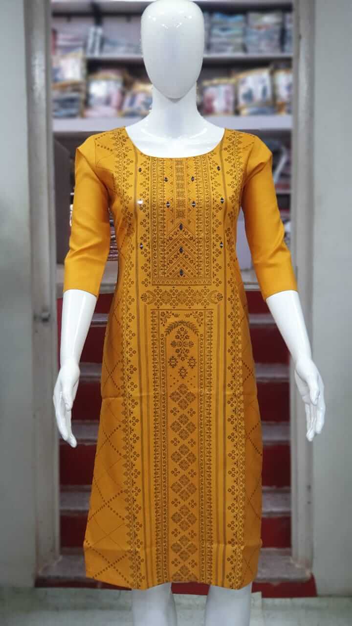 Ladies Formal Wear Kurtis Catalog In Wholesale Price. Purchase Full Catalog of M 1005 In Wholesale Price online