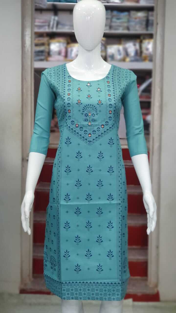 Ladies Formal Wear Kurtis Catalog In Wholesale Price. Purchase Full Catalog of M 1005 In Wholesale Price online