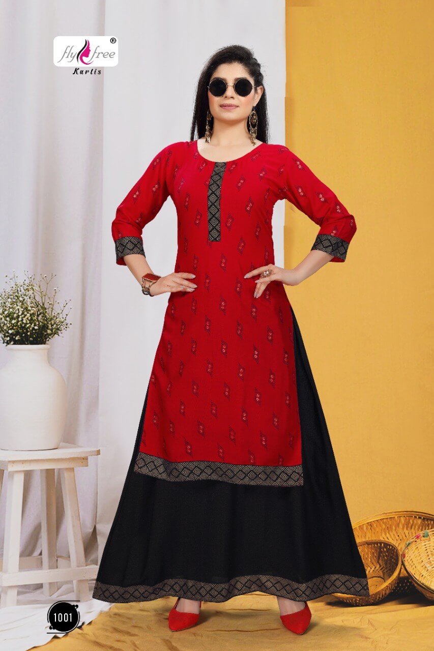 Fly Free Kanak Kurti With Skirt Catalog In Wholesale Price. Purchase Full Catalog of Fly Free In Wholesale Price Online