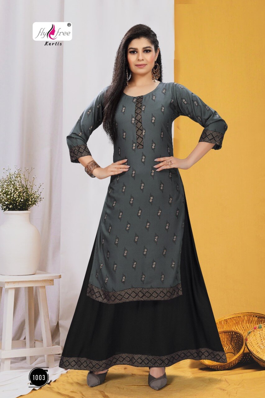 Fly Free Kanak Kurti With Skirt Catalog In Wholesale Price. Purchase Full Catalog of Fly Free In Wholesale Price Online