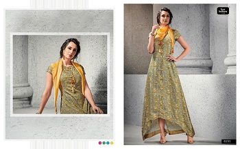 Four Buttons Shades Vol 2 Partywear Long Kurtis Wholesale Kurtis Catalogue. Four Buttons Shades Cotton Satin Designer Kurtis Wholesale Catalogue. Buy Wholesale Ladies Kurta Online For Reselling. Shop Four Buttons Kurtis From Surat Online 