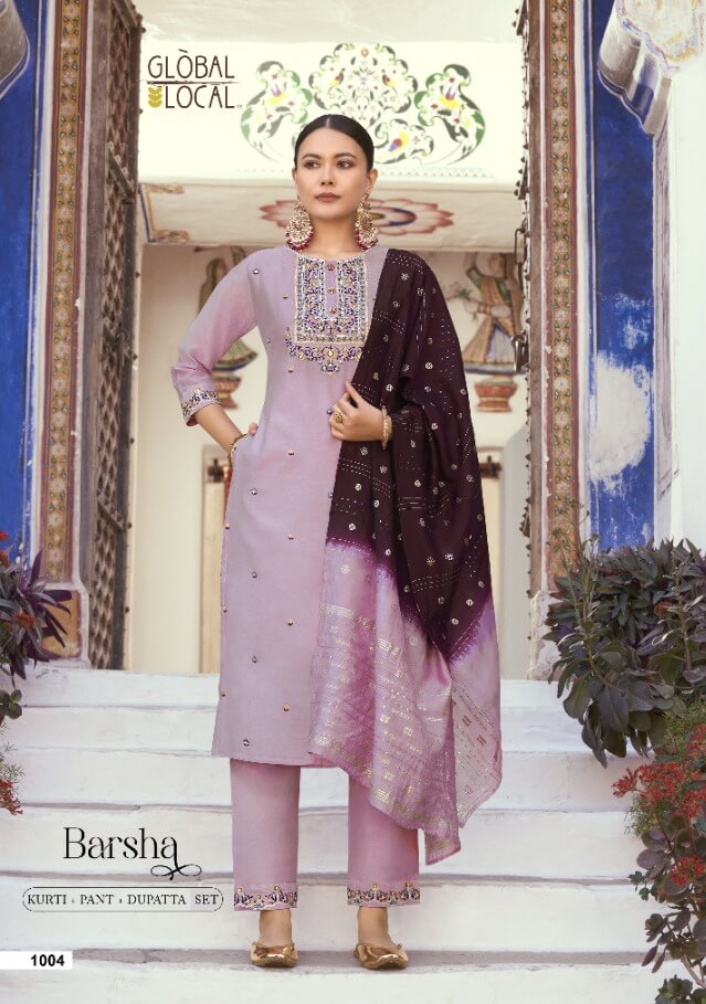 Global Local Barsha Chanderi Readymade Dress Catalog In Wholesale Price, Purchase Full Catalog of Global Local Barsha In Wholesale Price Online