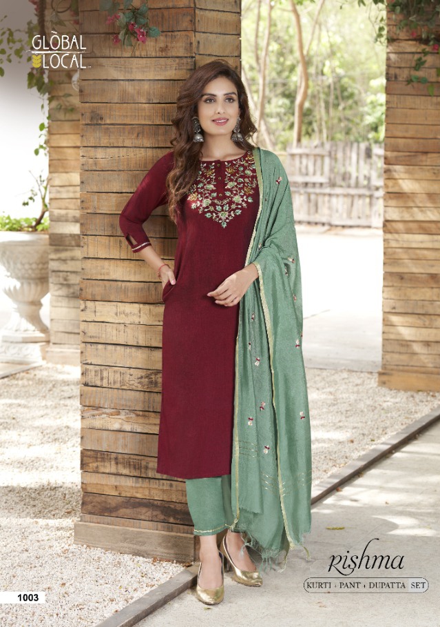 Global Local Rishma Party Wear Dress Wholesale Catalog. Purchase Full Catalog of Party Wear Dress In Wholesale Price Online