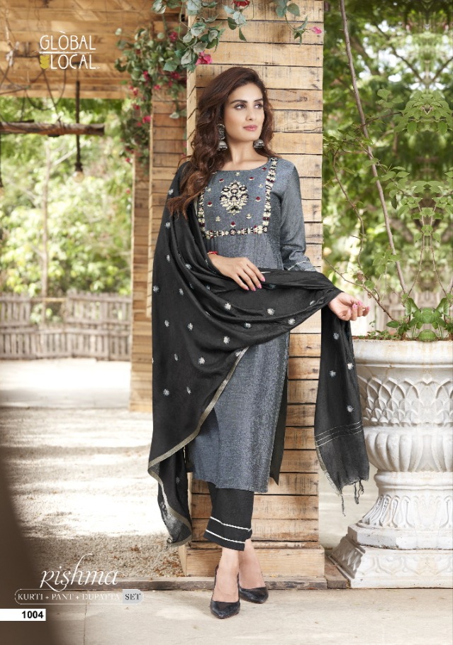 Global Local Rishma Party Wear Dress Wholesale Catalog. Purchase Full Catalog of Party Wear Dress In Wholesale Price Online