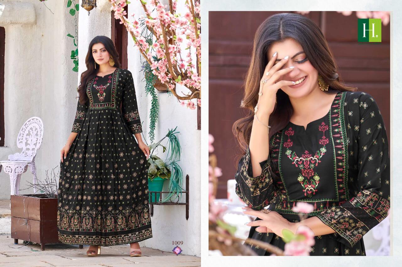 Hirwa Sunflower Vol 1 Party Wear Gown Wholesale Catalog. Purchase Full Catalog of Party Wear Gown In Wholesale Price Online