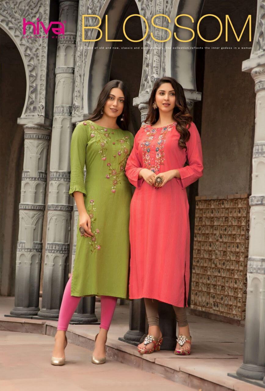 Hiva on sale kurti designs