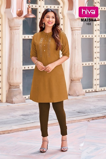 Hiva Maisha Kurtis wholesale catalog, Buy Full catalog of Hiva Maisha Kurtis At wholesale Price