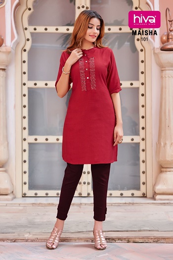 Hiva Maisha Kurtis wholesale catalog, Buy Full catalog of Hiva Maisha Kurtis At wholesale Price