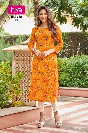 Hiva Olivia Kurtis Wholesale Catalog, Buy Full Catalog of Hiva Olivia Kurtis At Wholesale Price