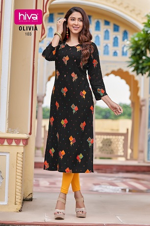 Hiva Olivia Kurtis Wholesale Catalog, Buy Full Catalog of Hiva Olivia Kurtis At Wholesale Price