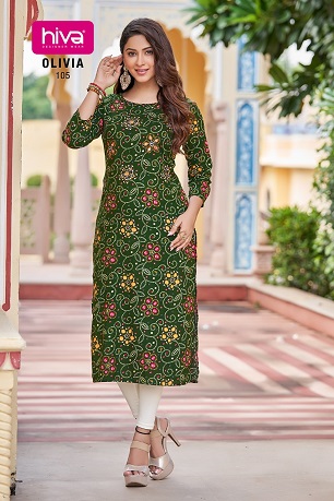 Hiva Olivia Kurtis Wholesale Catalog, Buy Full Catalog of Hiva Olivia Kurtis At Wholesale Price