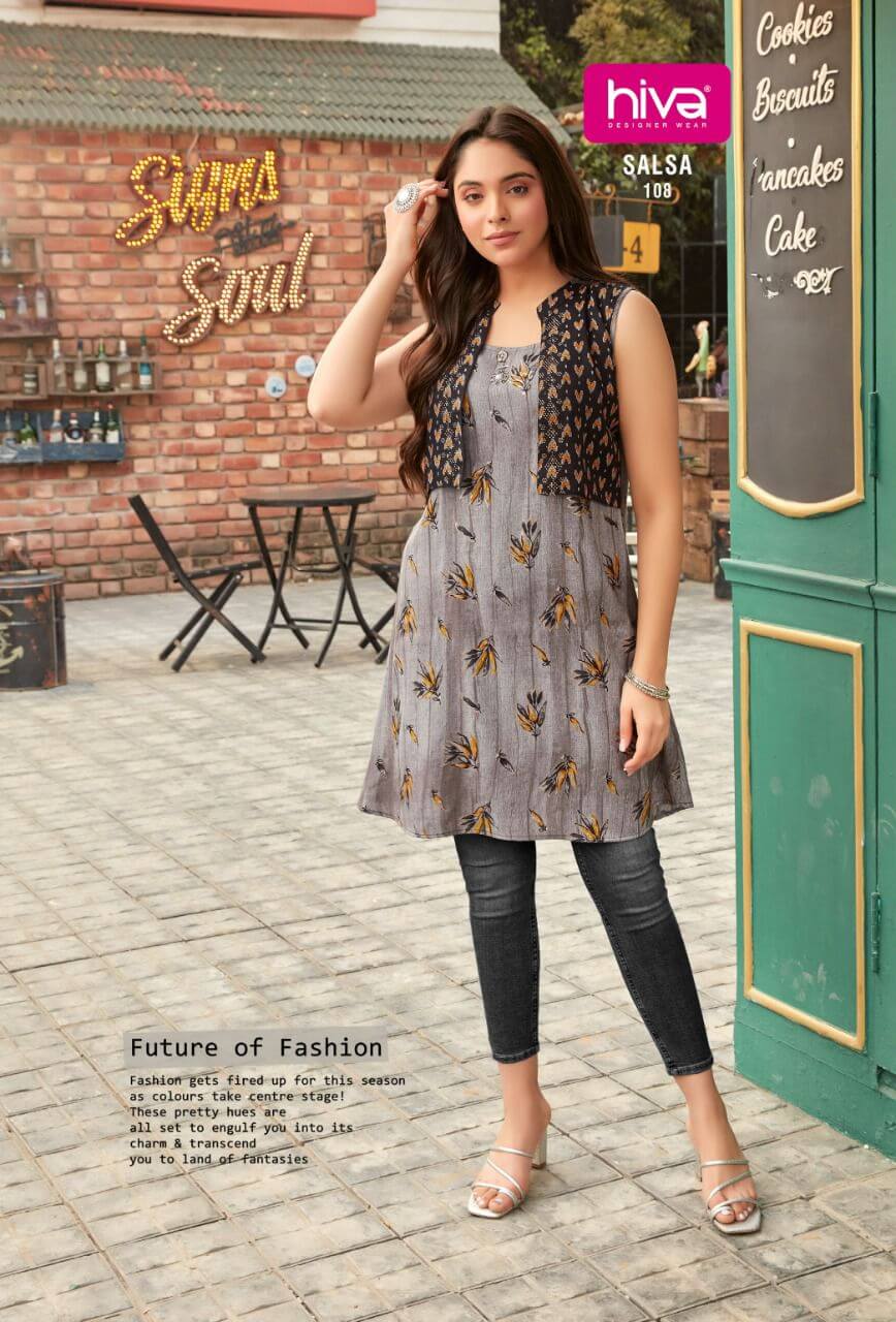 Hiva Salsa Rayon Top Wholesale Collection, Buy Full Catalog of Hiva Salsa Rayon Top At Wholesale Price Online