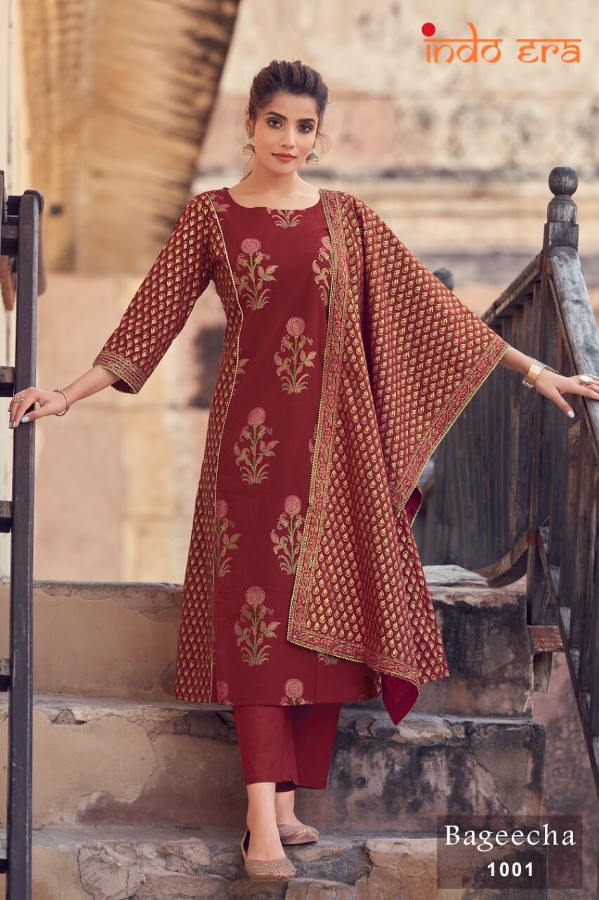 Indo Era Bageecha Readymade Dress Wholesale Catalog, Buy Full Catalog of Indo Era Bageecha Readymade Dress At Wholesale Price