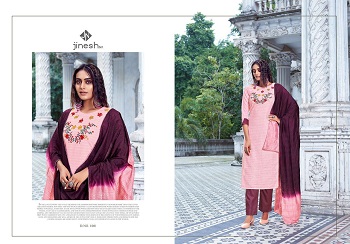 Jinesh Nx Aarvi Vol 1 Top with Bottom and Dupatta wholesale catalog