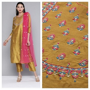 KVS Brinda Top Bottom And Dupatta Wholesale Catalog, Buy Full Catalog of KVS Brinda Top Bottom And Dupatta At Wholesale Price