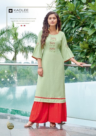 Kadlee Fortune Kurta Sharara Wholesale Collection, Buy Full Catalog of Kadlee Fortune Kurta Sharara At Wholesale Price