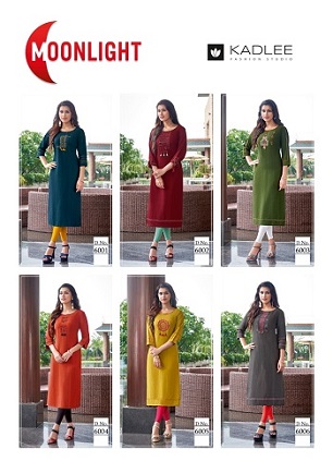 Kadlee Moonlight Kurtis wholesale catalog, Buy Full catalog of Kadlee Moonlight Kurtis At wholesale Price