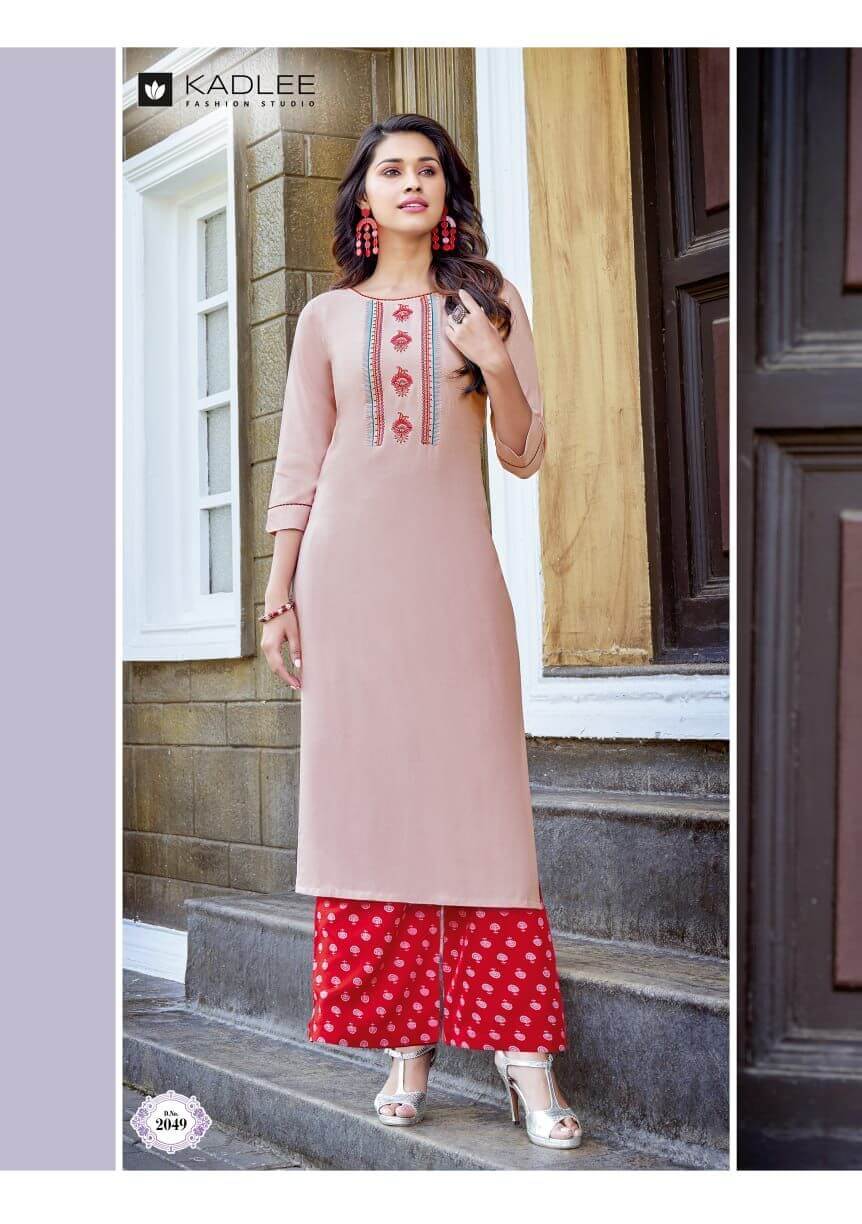 Kadlee Pankh Vol 7 Kurtis With Plazzo Wholesale Catalog. Purchase Full Catalog of Kurtis With Plazzo In Wholesale Price Online