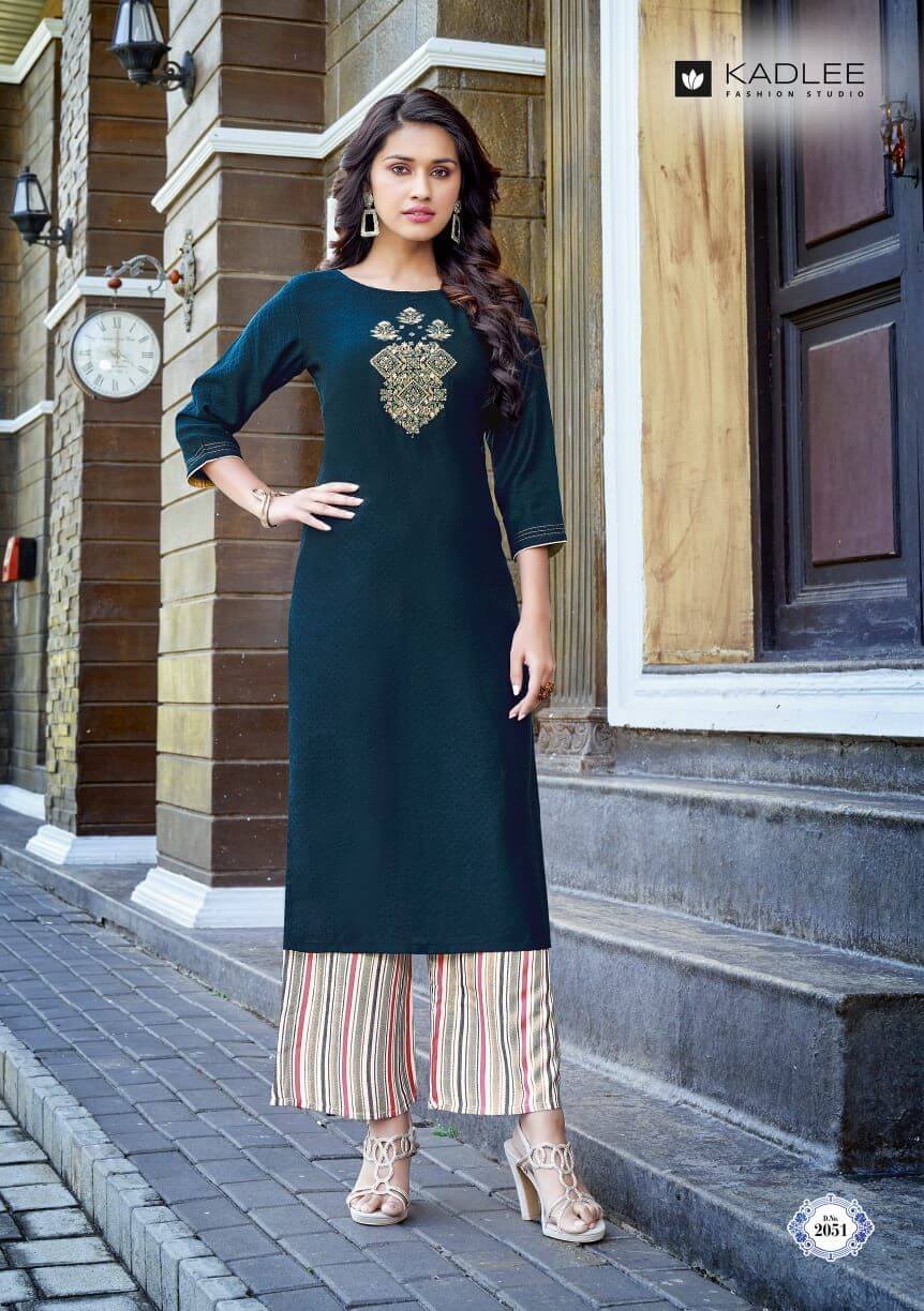 Kadlee Pankh Vol 7 Kurtis With Plazzo Wholesale Catalog. Purchase Full Catalog of Kurtis With Plazzo In Wholesale Price Online