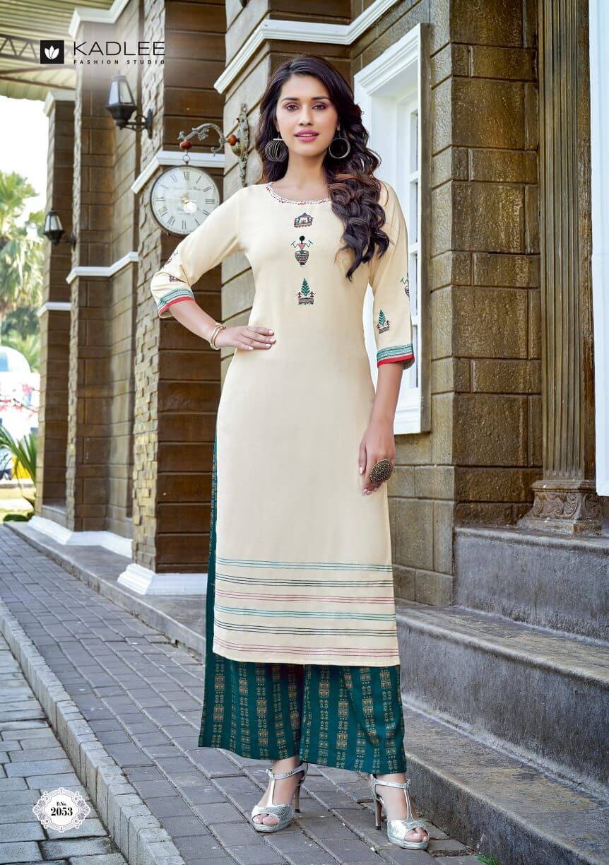 Kadlee Pankh Vol 7 Kurtis With Plazzo Wholesale Catalog. Purchase Full Catalog of Kurtis With Plazzo In Wholesale Price Online