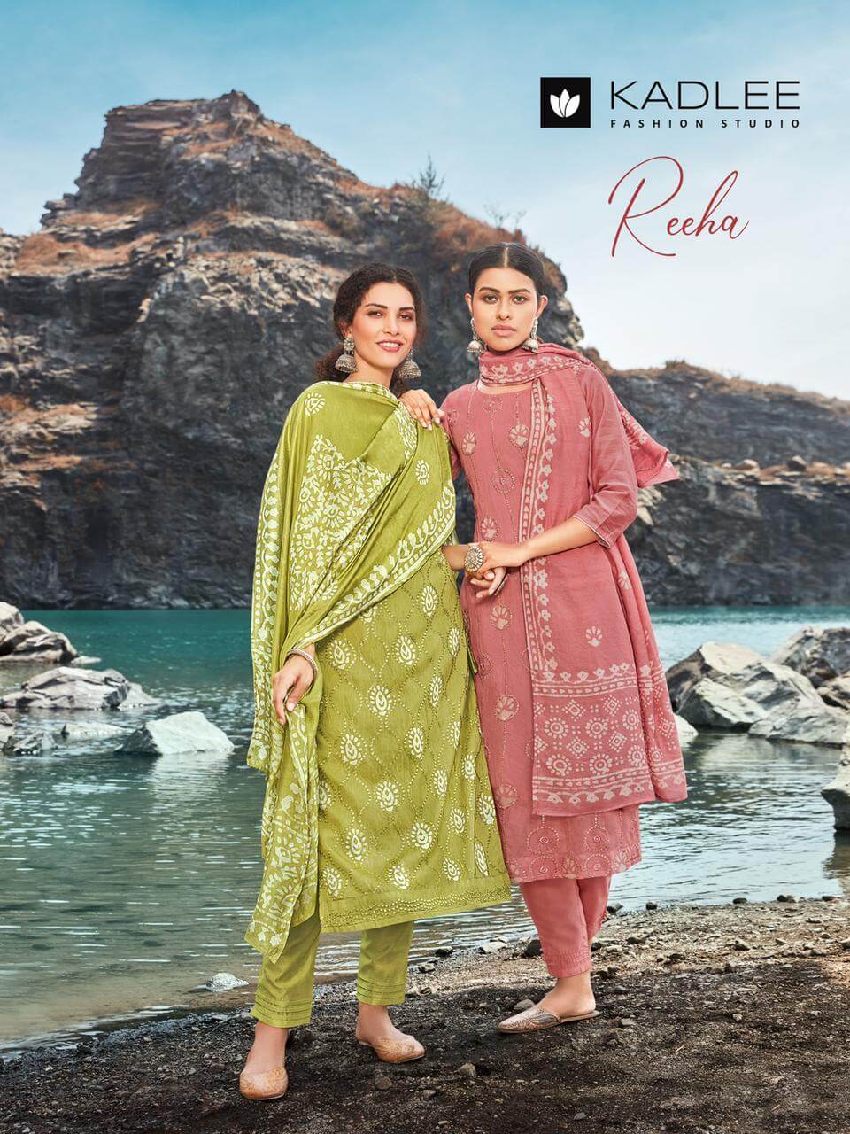 Kadlee Reeha Kurti Bottom Dupatta Set Catalog In Wholesale Price. Purchase Full Catalog of Kadlee Reeha In Wholesale Price Online