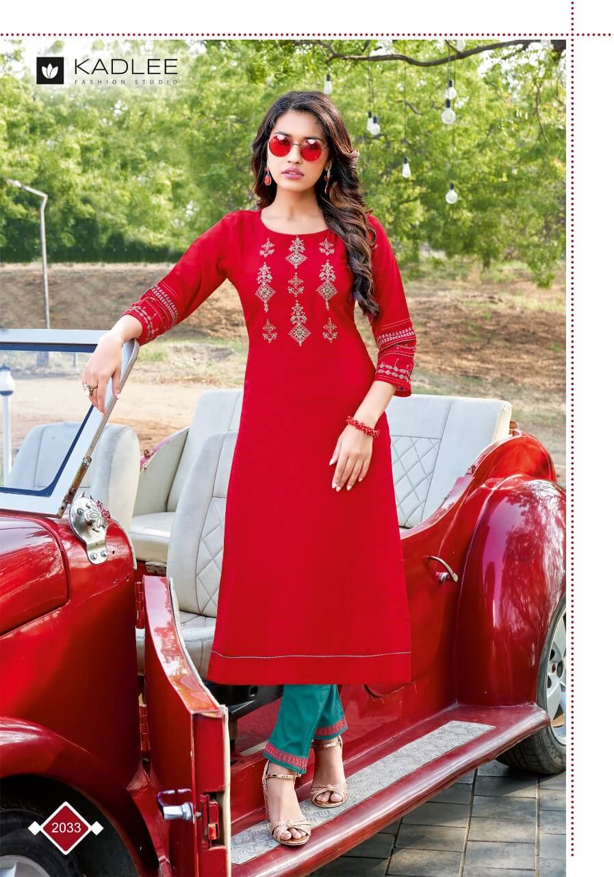 Kadlee Shalinee Vol 3 Viscose Kurti With Pant Wholesale Catalog, Buy Full Catalog of Kadlee Shalinee Vol 3 Viscose Kurti With Pant At Wholesale Rate