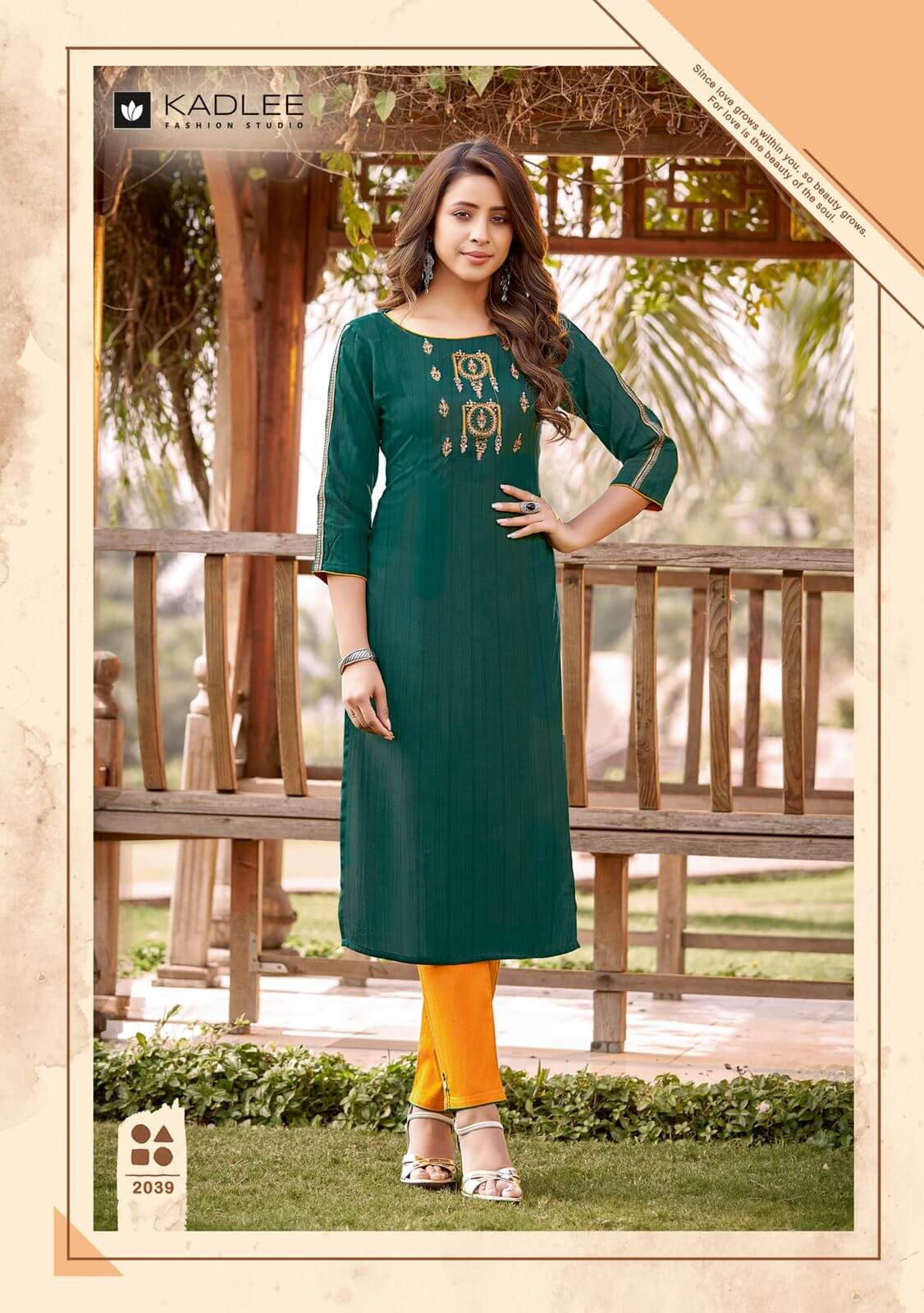 Kadlee Shalinee Vol 4 Kurtis With Pant Wholesale Catalog. Purchase Full Catalog of Kurti With Pant In Wholesale Price Online