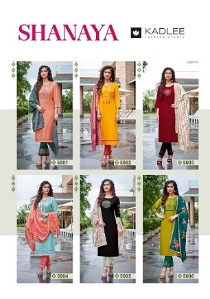 Kadlee Shanaya Top Bottom And Dupatta Wholesale Catalog, Buy Full Catalog of Kadlee Shanaya Top Bottom And Dupatta At Wholesale Price