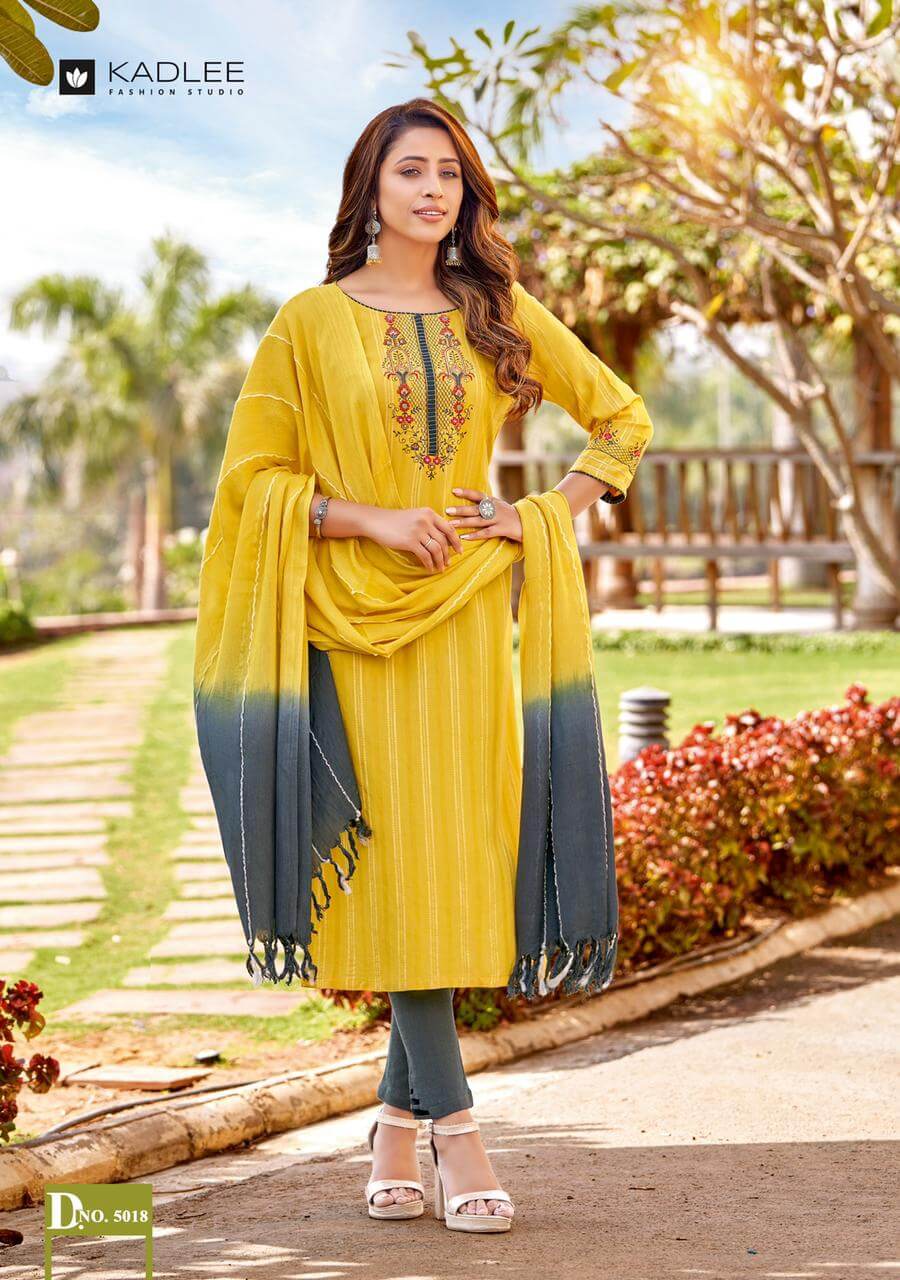 Kadlee Shanaya Vol 3 Kurti Bottom Dupatta Set Catalog In Wholesale Price. Purchase Full Catalog of Kadlee Shanaya Vol 3 In Wholesale price Online