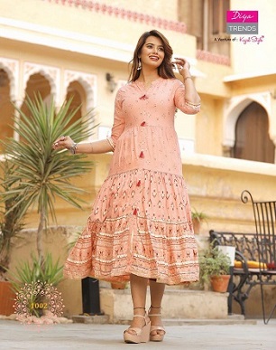 Kajal Style Groom Vol 1 Rayon Gowns Kurtis Wholesale Catalog, Buy Full Catalog of Kajal Style Groom Vol 1 Rayon Gowns Kurtis At Wholesale Price