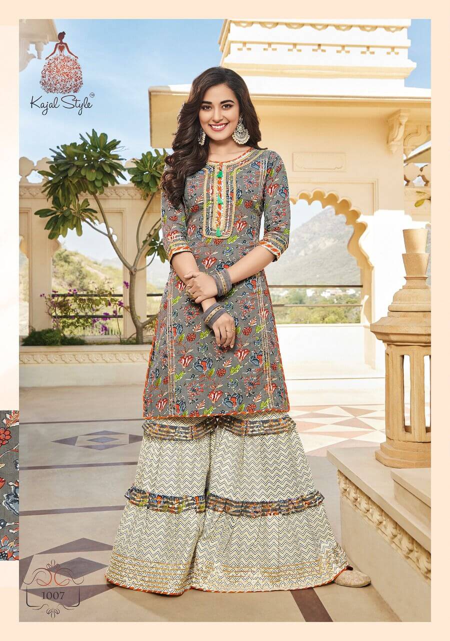 Kajal Style Eliza Vol 1 Kurtis With Bottom Catalog In Wholesale Price, Purchase full Catalog of Kajal Style Eliza Vol 1 in Wholesale Price Online