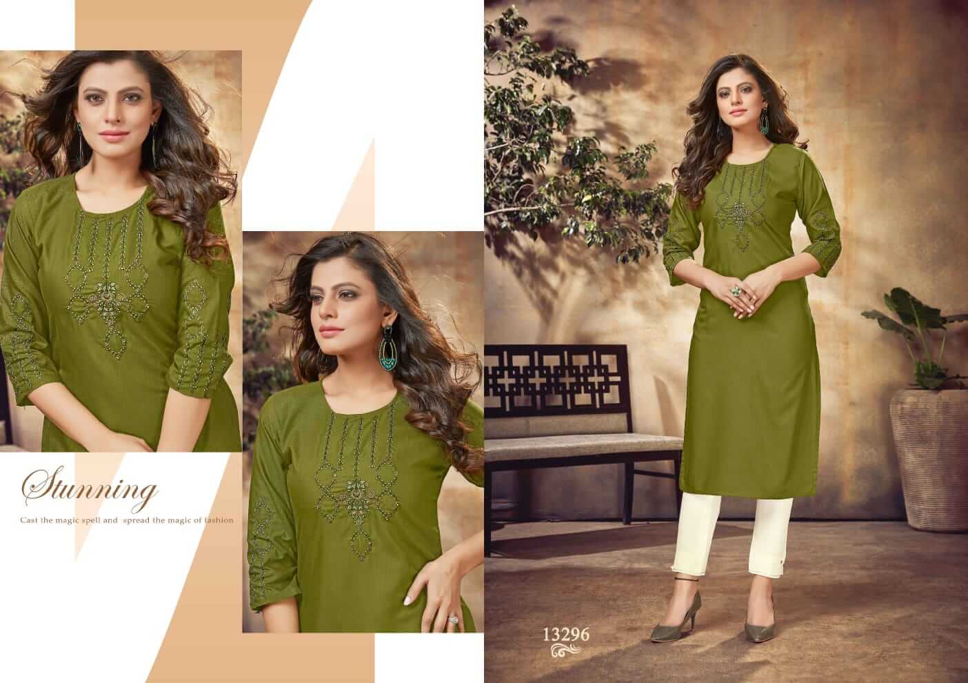 Kalaroop Adhira Rayon Kurtis Wholesale Catalog. Purchase Full Catalog of Rayon Kurtis In Wholesale Price Online