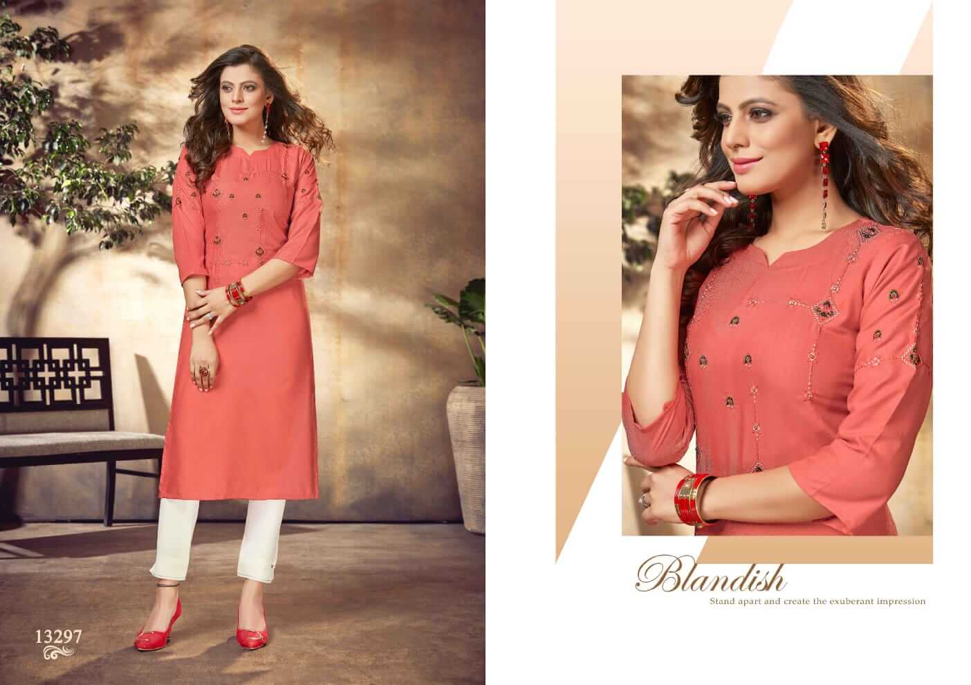 Kalaroop Adhira Rayon Kurtis Wholesale Catalog. Purchase Full Catalog of Rayon Kurtis In Wholesale Price Online